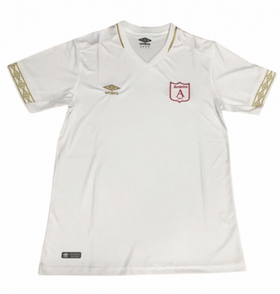 2019-20 América de Cali Away White Soccer Jersey Shirt