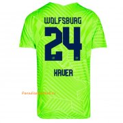 2021-22 Wolfsburg Home Soccer Jersey Shirt with Xaver 24 printing