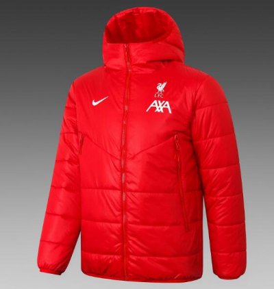 2020-21 Liverpool Red Cotton Warn Coat