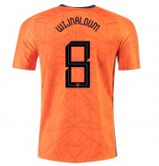 2020 EURO Netherlands Home Soccer Jersey Shirt GEORGINIO WIJNALDUM 8