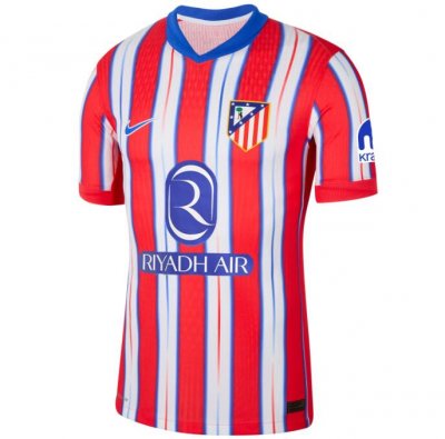 2024-25 Atletico Madrid Home Soccer Jersey Shirt Player Version