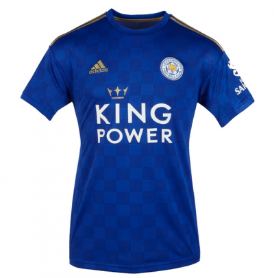 2019-20 Leicester City Home Soccer Jersey Shirt