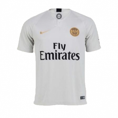 2018-19 Psg Away Light Gold Soccer Jersey Shirt