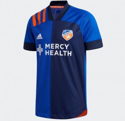 2020-21 FC Cincinnati Home Soccer Jersey Shirt