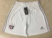 2020-21 Sao Paulo FC Home White Soccer Shorts