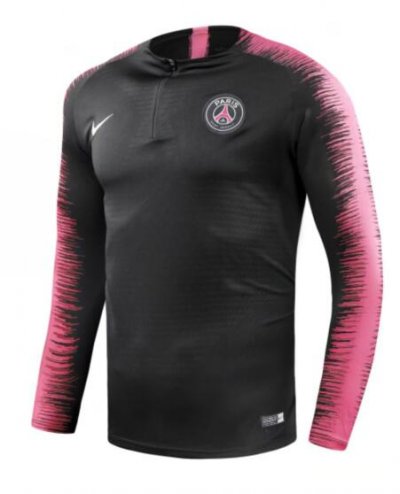 2018-19 PSG Pink Black Sweater Shirt