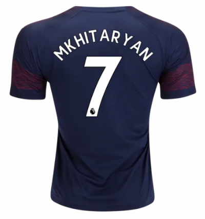 2018-19 Arsenal Away Soccer Jersey Shirt Henrikh Mkhitaryan #7