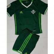 Kids Real Betis 2016-17 Away Soccer Shirt With Shorts