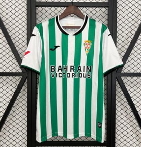 2025-26 Córdoba CF Home Soccer Jersey Shirt