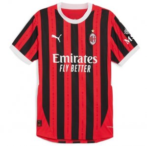 2024-25 AC Milan Home Soccer Jersey Shirt Player Version
