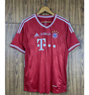2013-14 Bayern Munich Retro Home Soccer Jersey Shirt