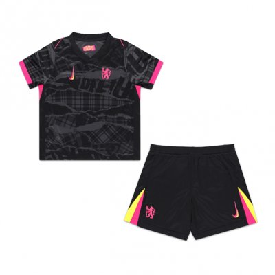 2024-25 Chelsea Third Kids Soccer Kits Shirt with Shorts