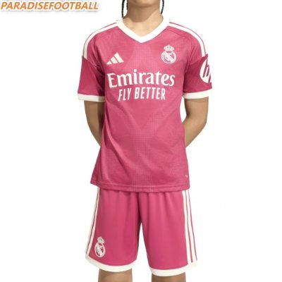 2026-27 Real Madrid Third Kids Soccer Kits Shirt With Shorts