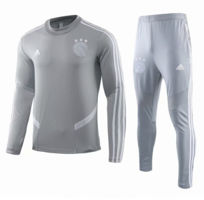 2019-20 Ajax Grey Training Kit (Sweat Top+Pants)