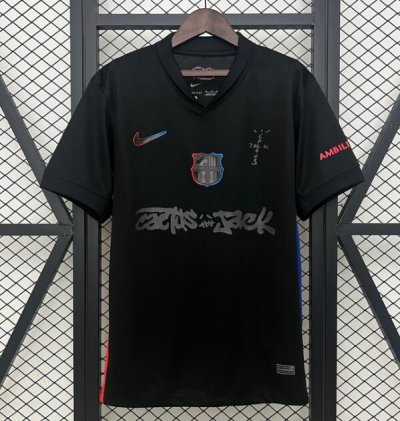 2024-25 Barcelona Home Black Special Soccer Jersey Shirt
