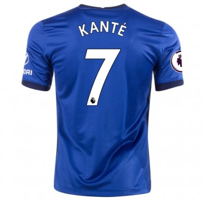 2020-21 Chelsea Home Soccer Jersey Shirt N'GOLO KANTÉ #7