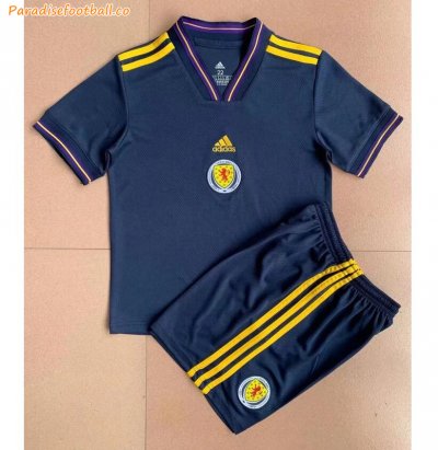 Kids 2022 Scotland Home Soccer Kits Shirt with Shorts