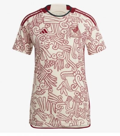 2022 World Cup Mexico Away Women Soccer Jersey Shirt