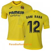 2020-2021 Villarreal Home Soccer Jersey Shirt Dani Raba #12