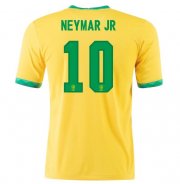 2020 Brazil Home Soccer Jersey Shirt NEYMAR JR 10