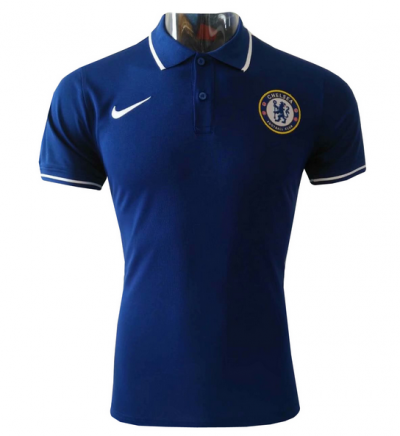2019-20 Chelsea Blue Polo Shirt