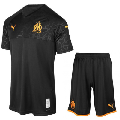 2019-20 Olympique Marseille Third Away Soccer Jersey Kit (Shirt + Shorts)