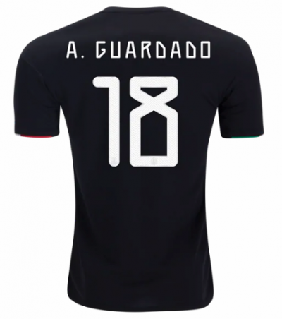 2019 Gold Cup Mexico Home Soccer Jersey Shirt Andres Guardado #18