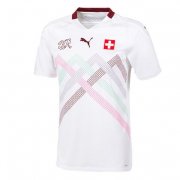 2020 EURO Switzerland Away Soccer Jersey Shirt Player Version