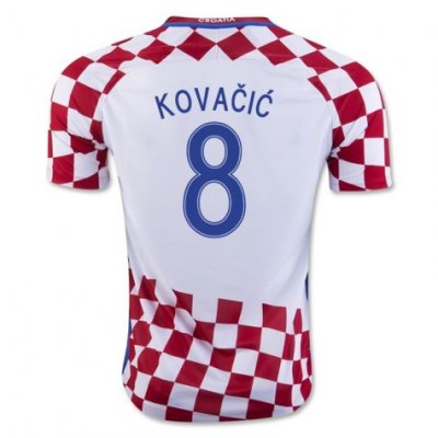 2016 Croatia Kovacic 8 Home Soccer Jersey
