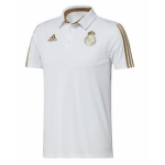 2019-20 Real Madrid White Polo Shirt