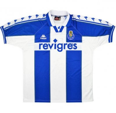1997-99 FC Porto Retro Home Soccer Jersey Shirt