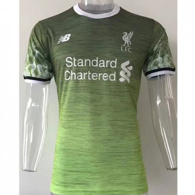2017-18 Liverpool Green Training Shirt