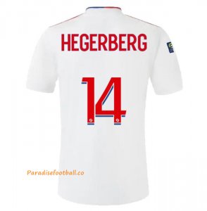 2021-22 Olympique Lyonnais Home Soccer Jersey Shirt with HEGERBERG 14 printing