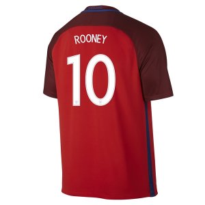 2016 Euro England ROONEY #10 Away Soccer Jersey