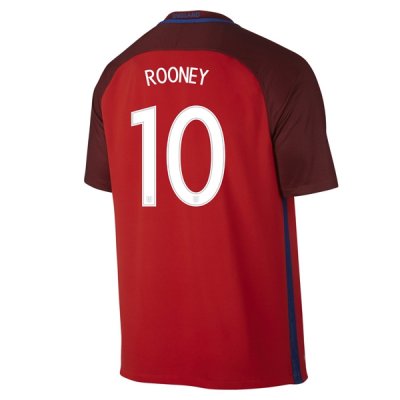 2016 Euro England ROONEY #10 Away Soccer Jersey
