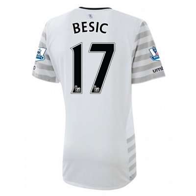 2015-16 Everton BESIC #17 Away Soccer Jersey