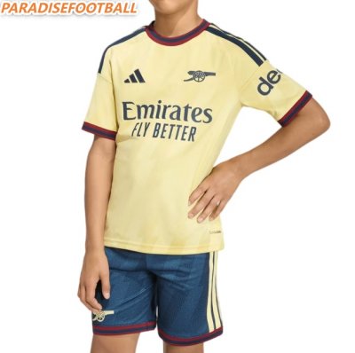 2026-27 Arsenal Third Kids Soccer Kits Shirt With Shorts