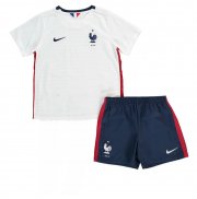 Kids France 2015-16 Away Soccer Shirt WithShorts