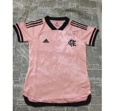 2020-21 FC Flamengo Women Pink Soccer Jersey Shirt
