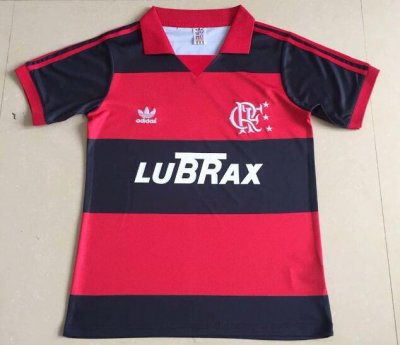 1988-90 Flamengo Retro Home Soccer Jersey Shirt