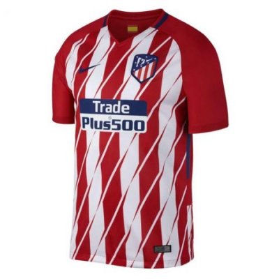 2017-18 Atletico Madrid Home Soccer Jersey
