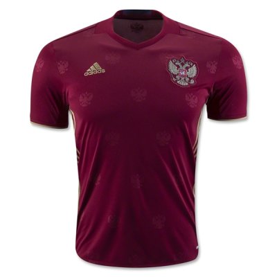 2016 Euro Russia Home Soccer Jersey