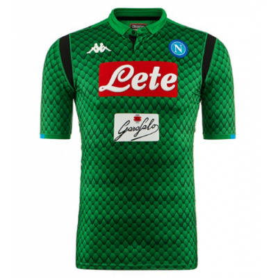 2018-19 Napoli Green Goalkeeper Soccer Jersey Shirt