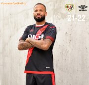 2021-22 Rayo Vallecano Away Soccer Jersey Shirt
