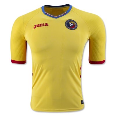 2016 Euro Romania Home Soccer Jersey