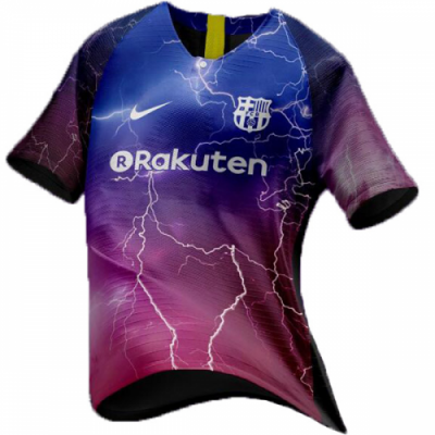 2019-20 Barcelona EA Sports Soccer Jersey Shirt