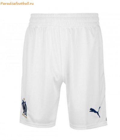 2022-23 Marseilles Home Soccer Shorts
