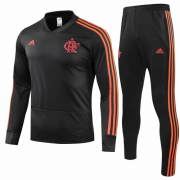 2018-19 Flamengo Black Sweat Shirt Training Suits