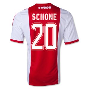 13-14 Ajax #20 Schone Home Soccer Jersey Shirt 13-14 Ajax #20 Schone Home Soccer Jersey Shirt