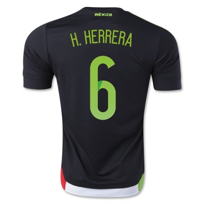 2015 Mexico H. HERRERA #6 Home Soccer Jersey